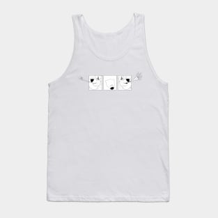 Bipolar bear Tank Top